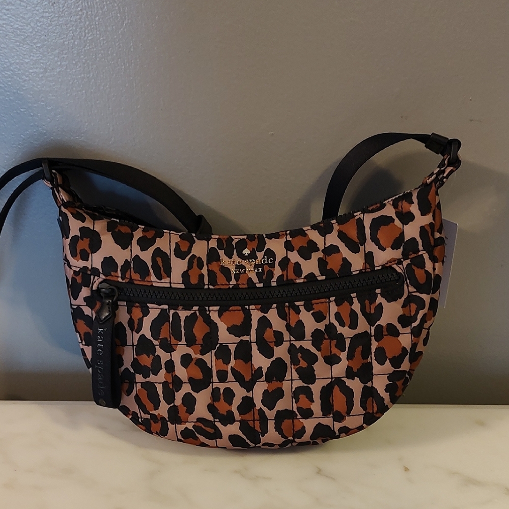 Kate Spade Leopard Print Crossbody